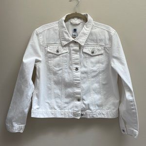 Gap Off-White Jean Jacket